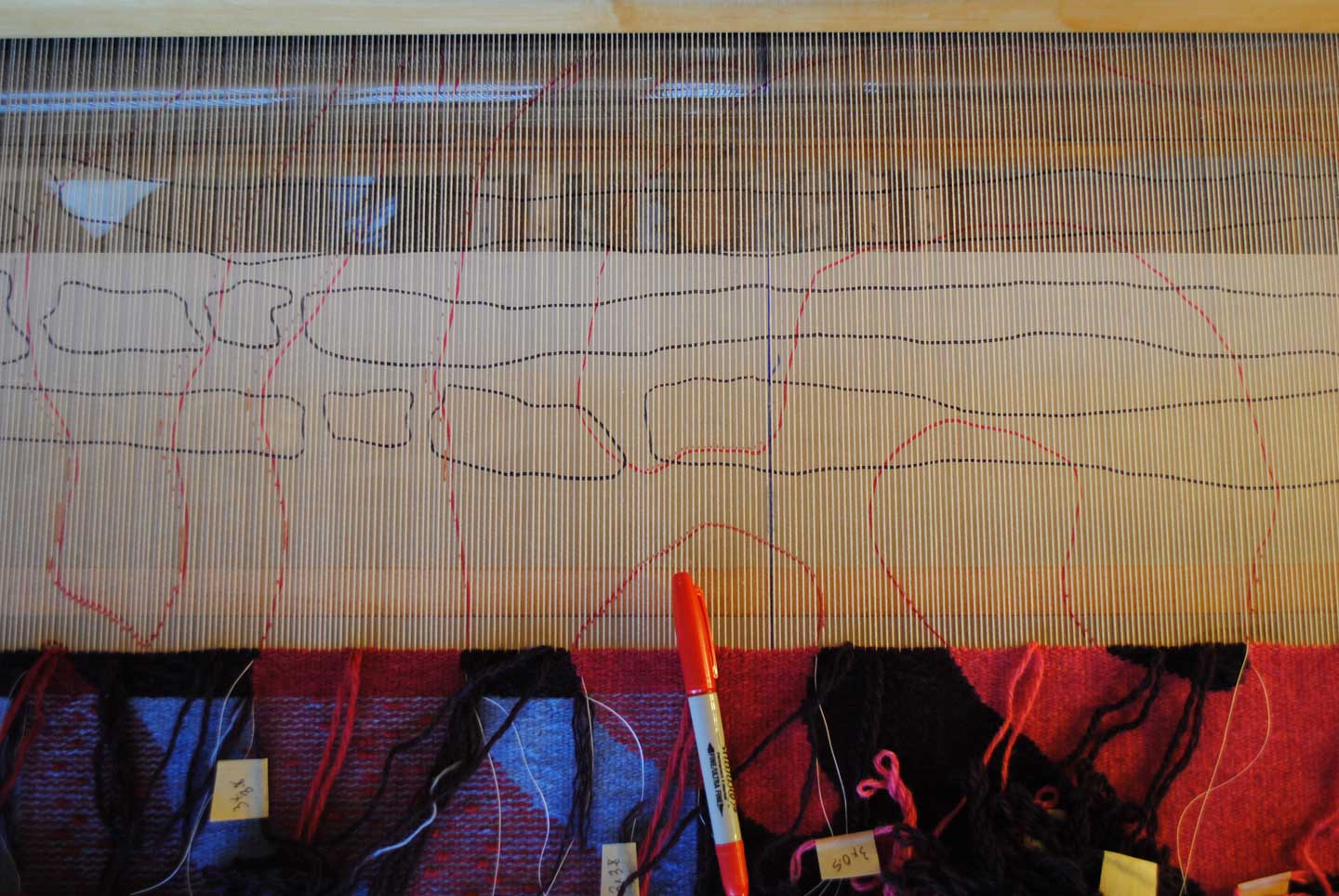 Rebecca Mezoff, Tapestry Artist Tapestry cartoons