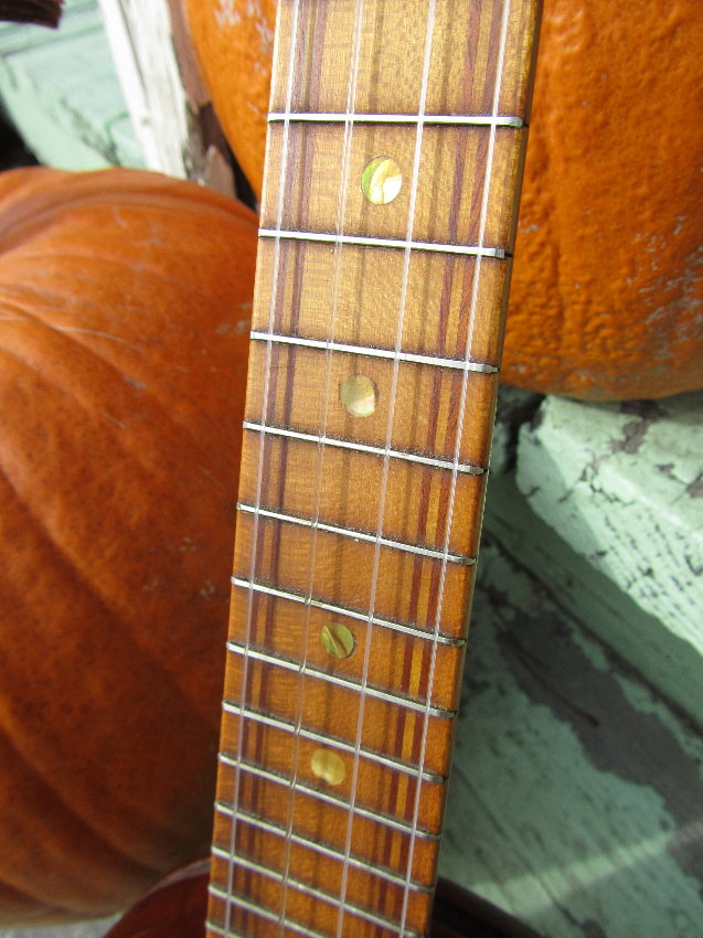 c.1920 Sandstrom Burled Redwood Banjo Ukulele