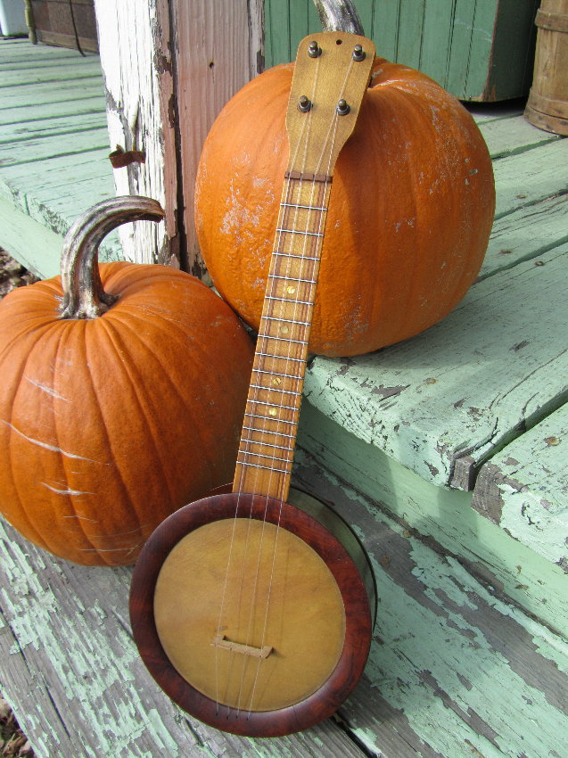 c.1920 Sandstrom Burled Redwood Banjo Ukulele