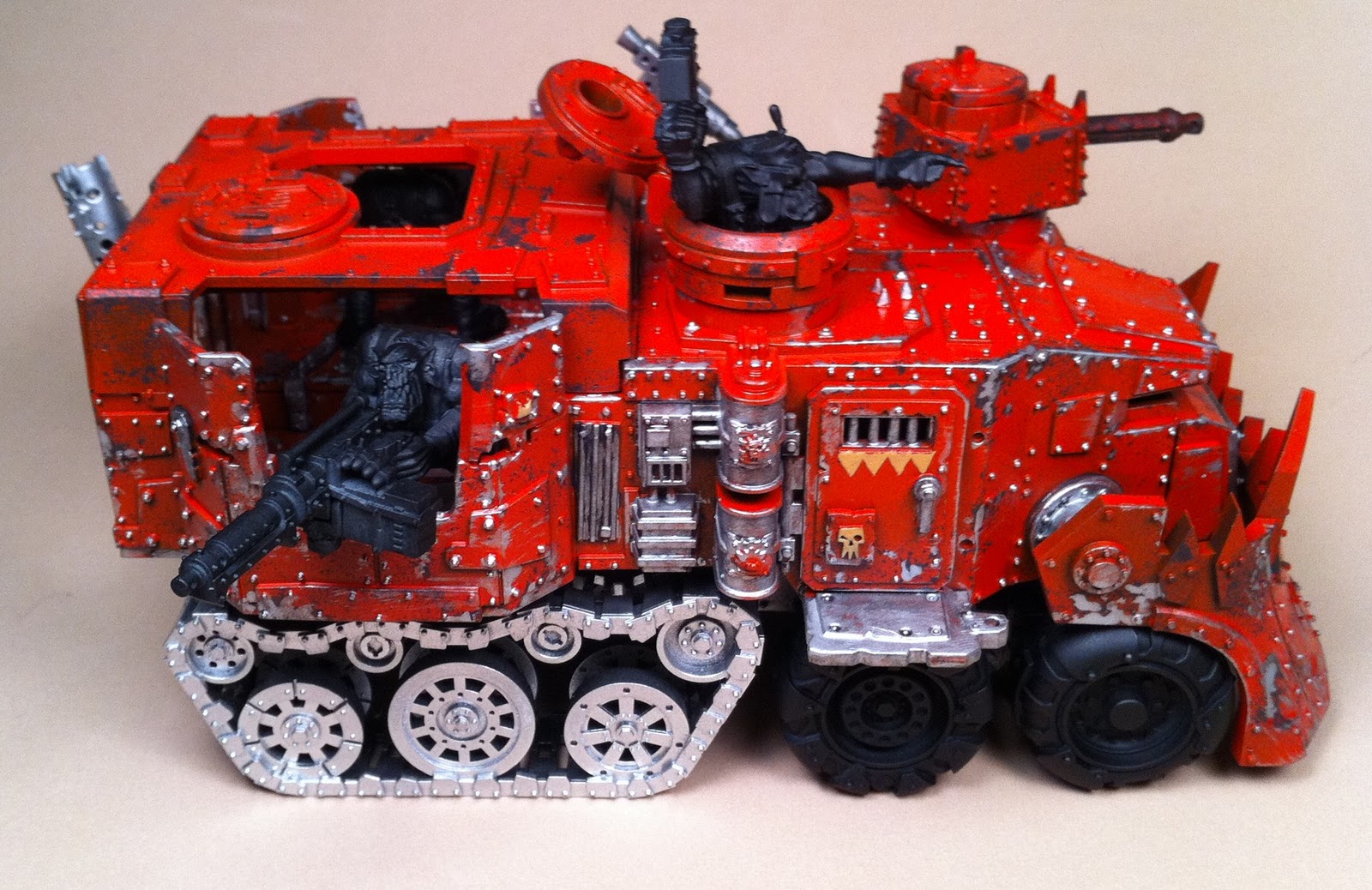 40k Ork Battlewagon Painting Tutorial Part 1 Bell of Lost Souls