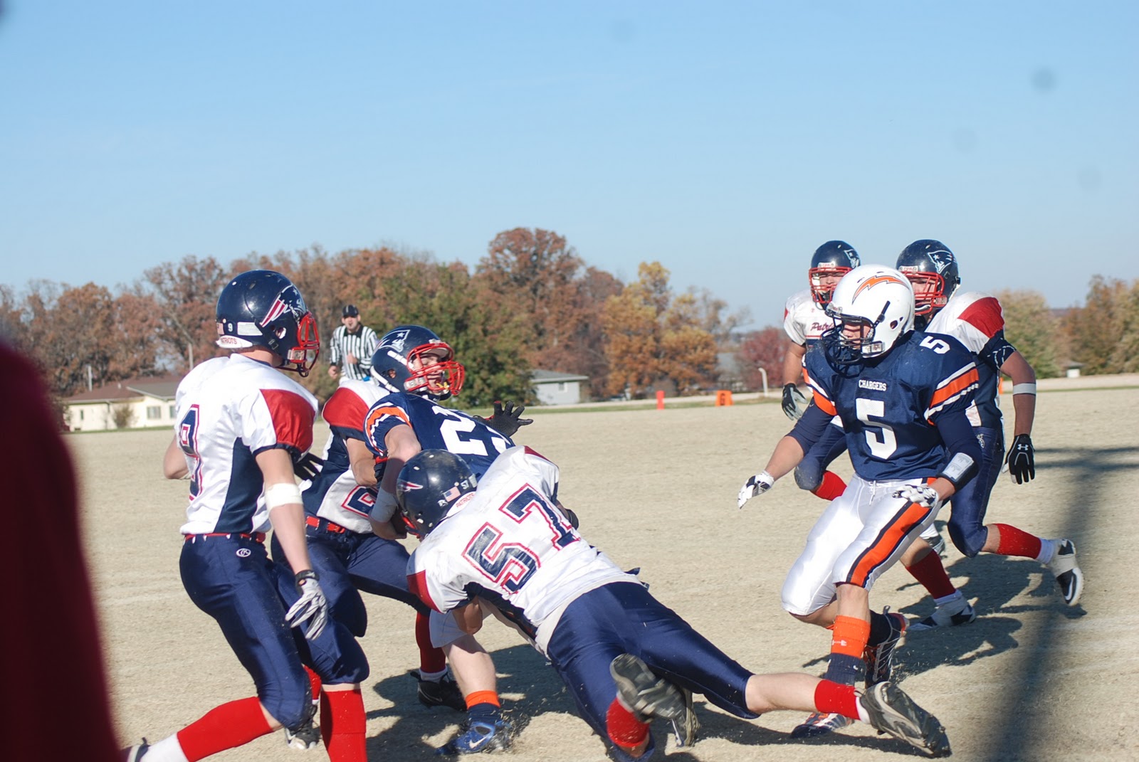 CPA Patriot Football Patriots Win Over Chargers 4120