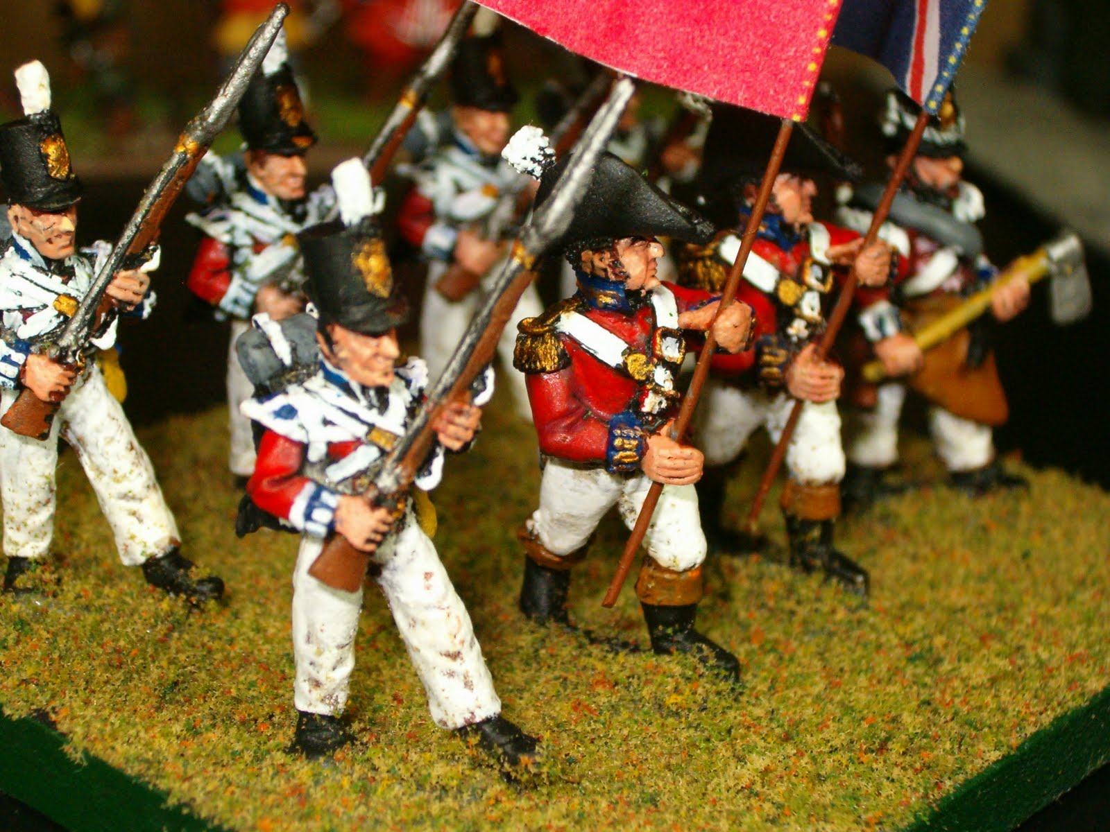 Toy Soldiers and Dining Room Battles Finally Finished the British Foot