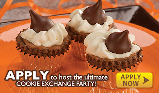 Hershey's Kisses cookie exchange party application