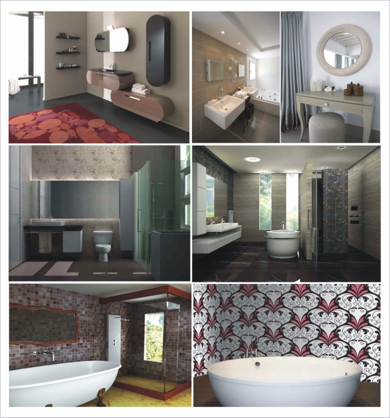 Interior Design and Decorating Bathroom design Collections