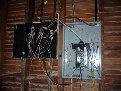 Dawn's Scary Thoughts: Kitchen Remodel - Electrical Rough In