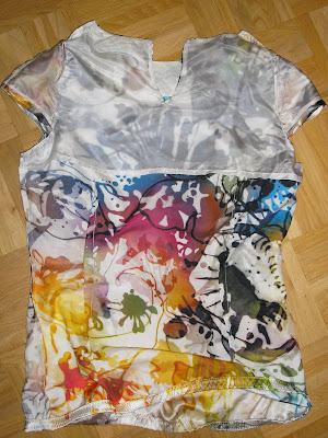 sewable: Painted blouse