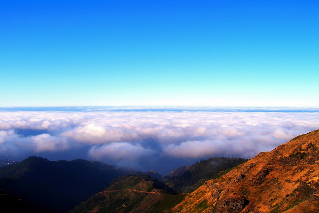 Paisagens de Portugal - Mar de nuvens - Serra de Água, Madeira
