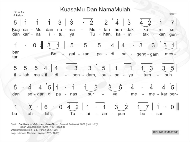 The Worship Song: KuasaMu Dan NamaMulah