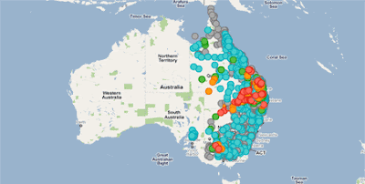 queensland google map crisis response floods australia affected flooding maps produced useful anyone looks team very