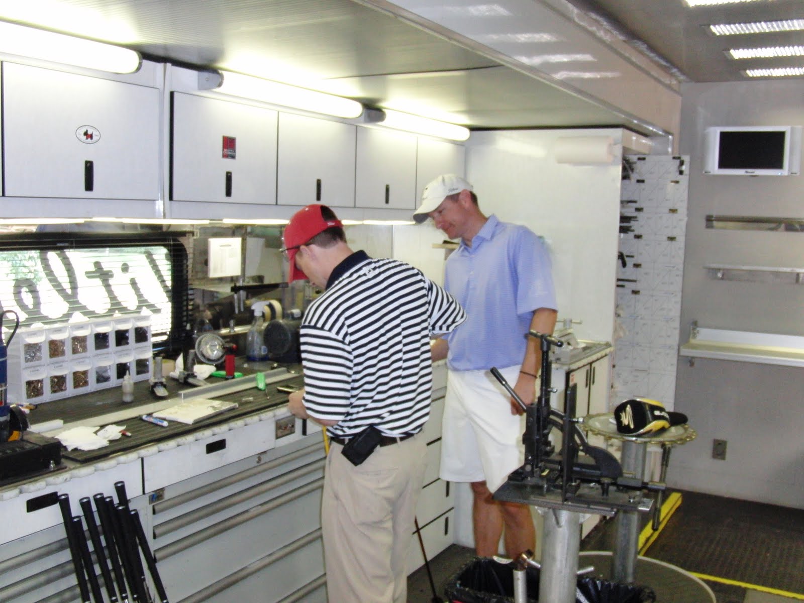 Tim Cusick's Teaching the Teacher: Titleist Tour Van