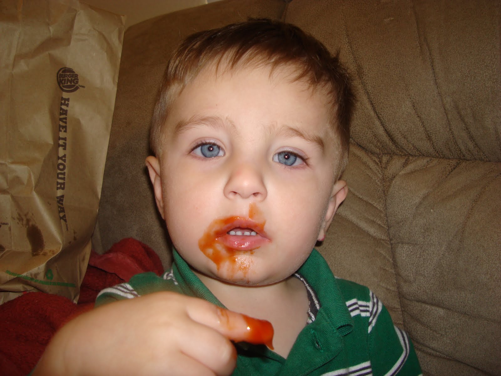 Jade's addiction for the love of ketchup