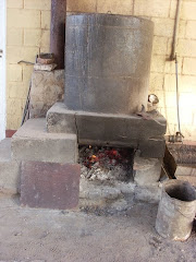 Le feu sous le four