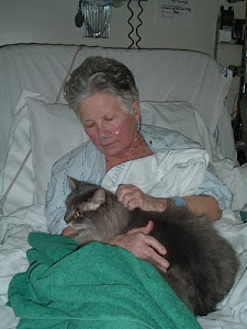 Timothy visits Mom in hospital!
