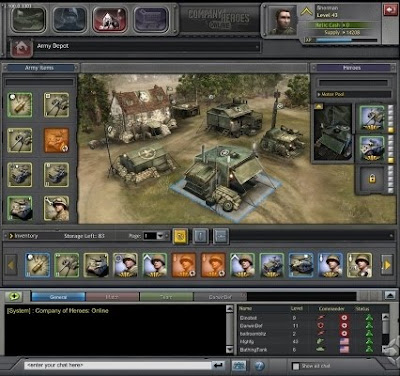 Company of Heroes Online, game, screen