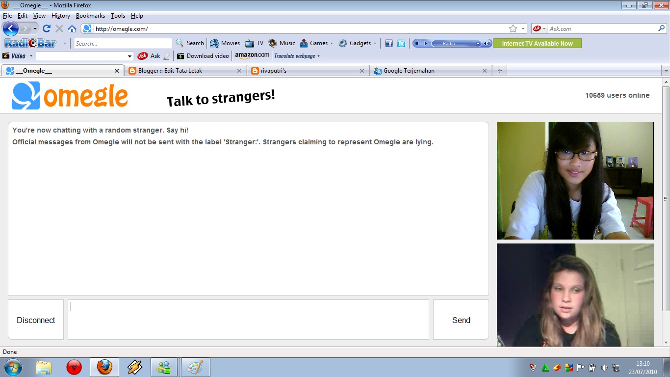 Omegle philippines ust.