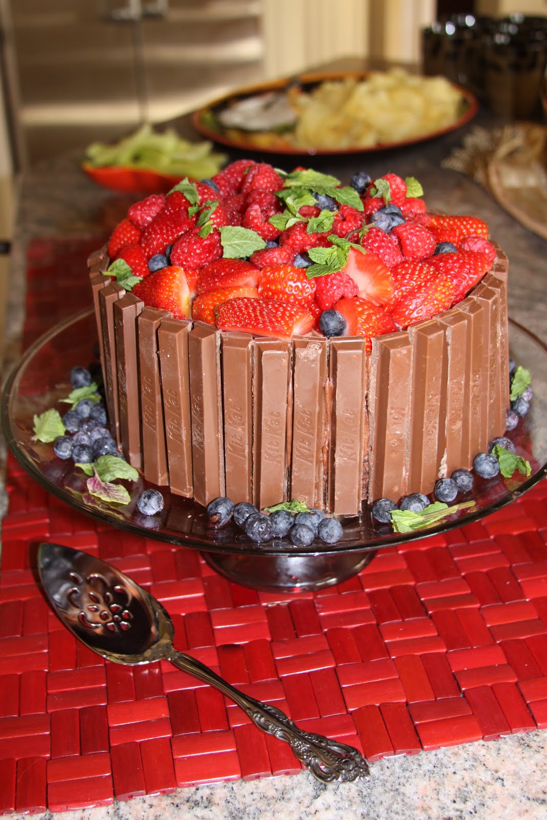 The House Household The Chocolate Fruit Basket Cake