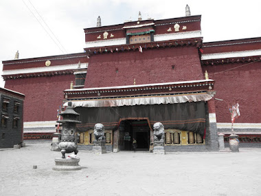 Tibet inside. Sakya Monastery