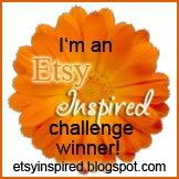 I Won the Etsy Inspired Challenge!