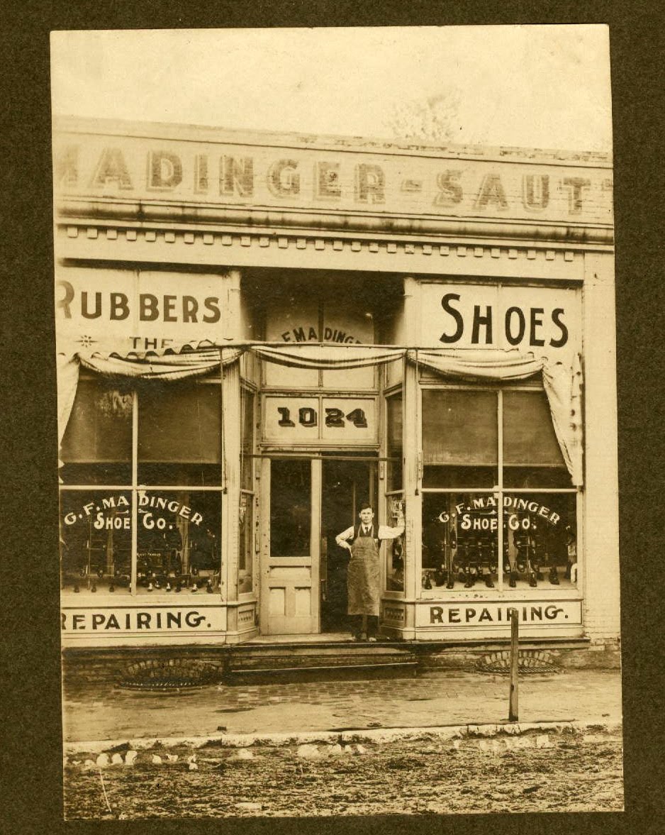 Chatham Ho Treasures St Joseph MO Madinger Shoe Store Jesse James?