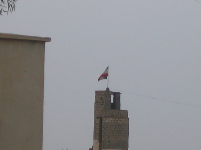 Shalamche site of the first dug in against Iraqi forces