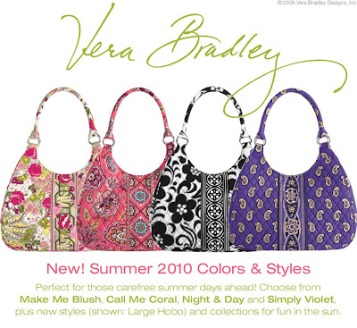 New Vera Bradley Summer styles and colors have arrived at both Ivy ...