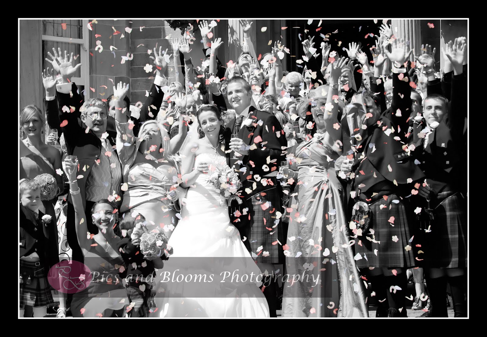 Pics and Blooms Photography ELEANOR & CAOL, MOORPARK HOUSE KILBIRNIE