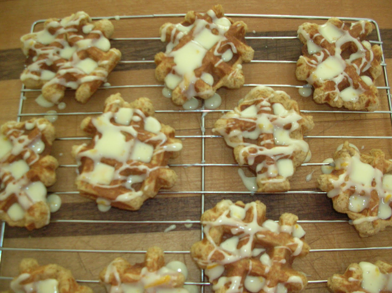 A Year of Cookies Cookie Recipe 151 Spicy Molasses Waffle Squares