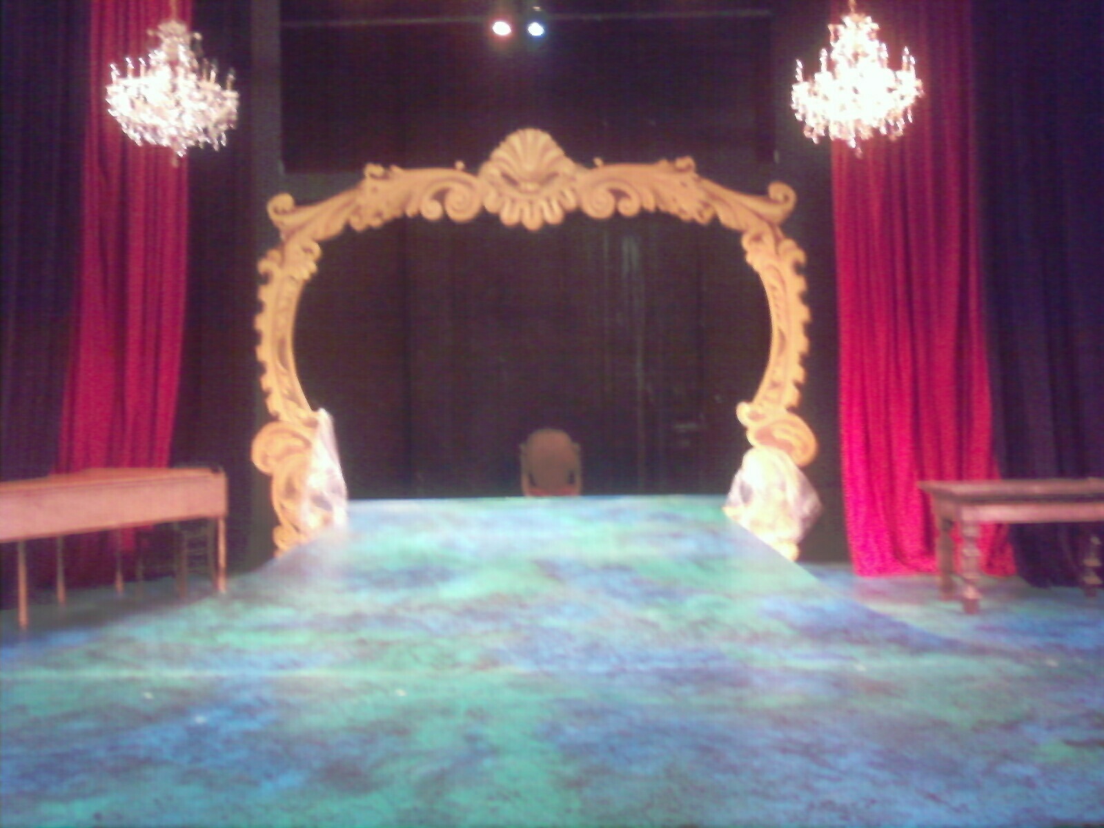 interior spaceLIFT iS Theater Props Amadeus Set Design