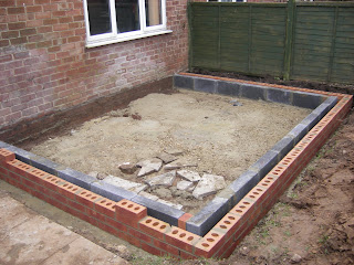 DIARY OF A CONSERVATORY BUILD: UP TO DPC LEVEL