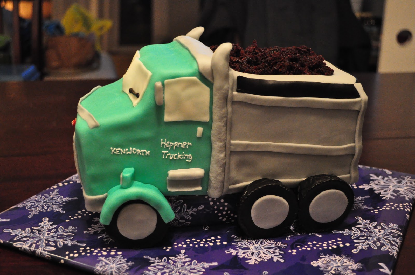 Life's Sweet Occasions Dump Truck Cake