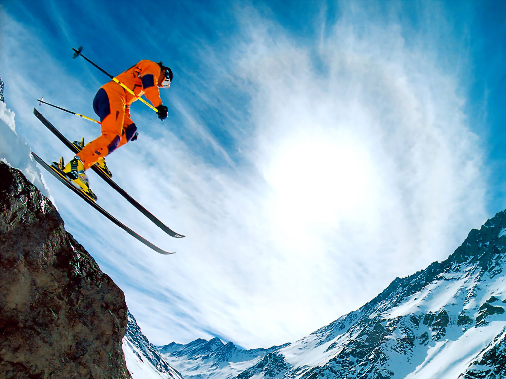Home of Sports: extreme skiing 21 pics