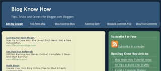 Blog Know How