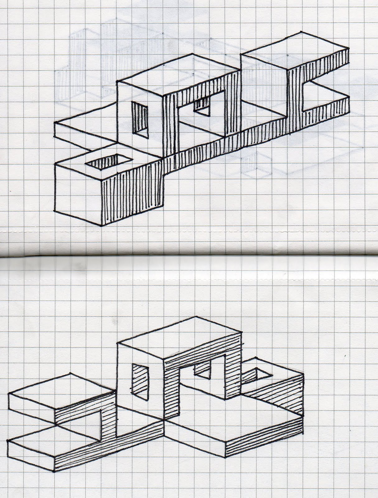 Angus Lloyd Arch UNSW Week 7 Isometric Block
