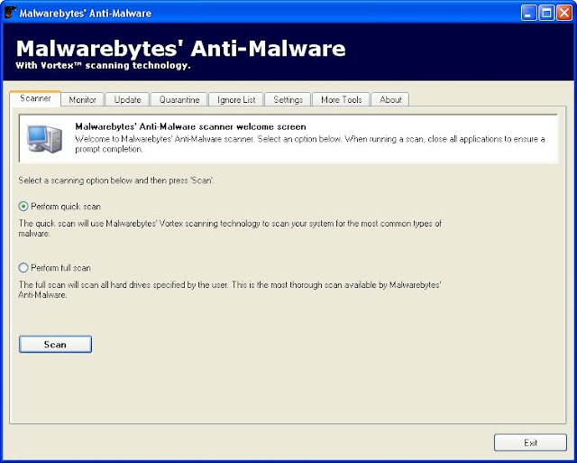 MalwareByte's Anti-Malware, un outil pour lutter contre les malwares