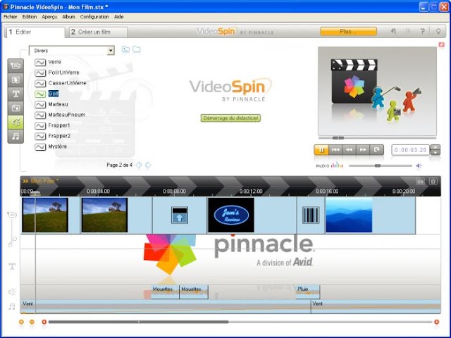 VideoSpin : faites du montage vidéo gratuitement