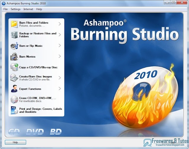 Offre promotionnelle : Ashampoo Burning Studio Advanced 2010 gratuit (jusqu'au 30 mai) !