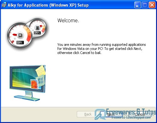 Alky for Application : mettez du Vista dans votre Windows XP