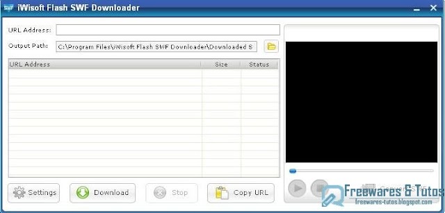 iWisoft Free Flash SWF Downloader : téléchargez les fichiers SWF des sites web