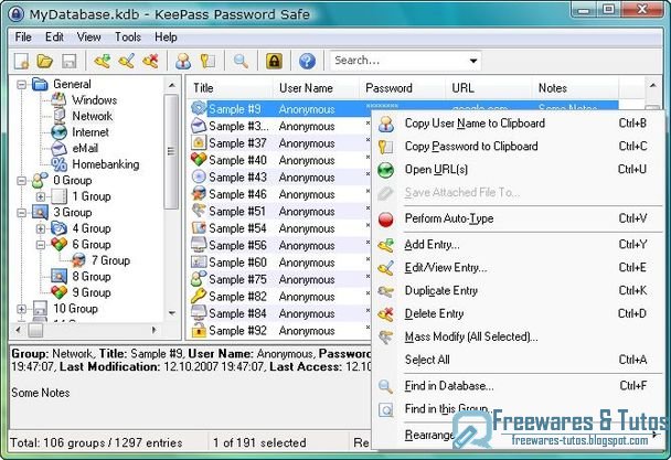 KeePass Password Safe : un logiciel gratuit pour gérer ses mots de passe en toute sécurité