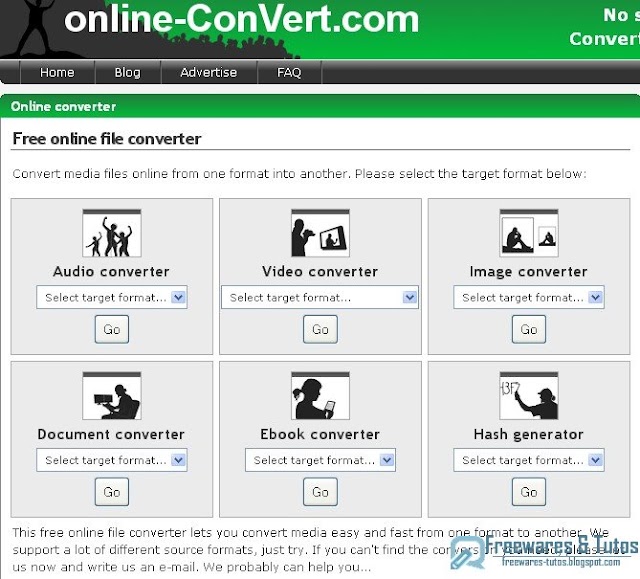 Online-ConVert : la conversion en ligne multi-formats