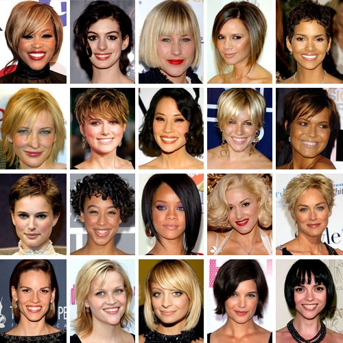 Short hairstyles. When it comes to short, bob is in again.