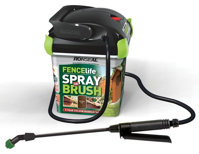 Ronseal Power Sprayer - Fence Spraying Made Easy
