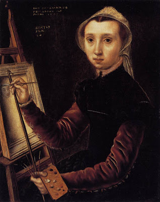 Caterina Van Hemessen, autoportrait (1548)