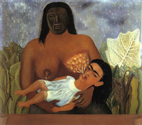 Ma Nourrice et Moi ou Je Tète (1937), Frida Kahlo