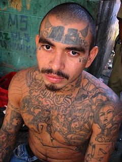 Gang Tattoos Especially Face Gangsta Tattoo Designs With Image Men With Face Gang Prison Tattoo Picture 8
