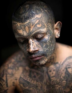Gang Tattoos Especially Face Gangsta Tattoo Designs With Image Men With Face Gang Prison Tattoo Picture 5