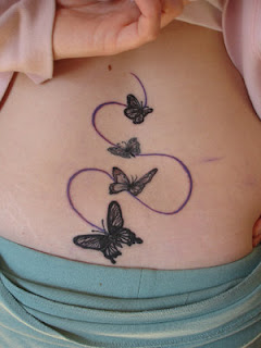 Female Tattoo, Lower Back Tattoo
