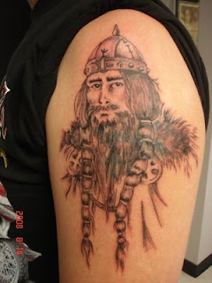 Shoulder Viking Tattoo Design 9