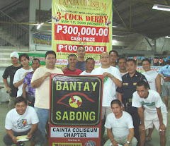 BANTAY-SABONG : CAINTA COLISEUM CHAPTER