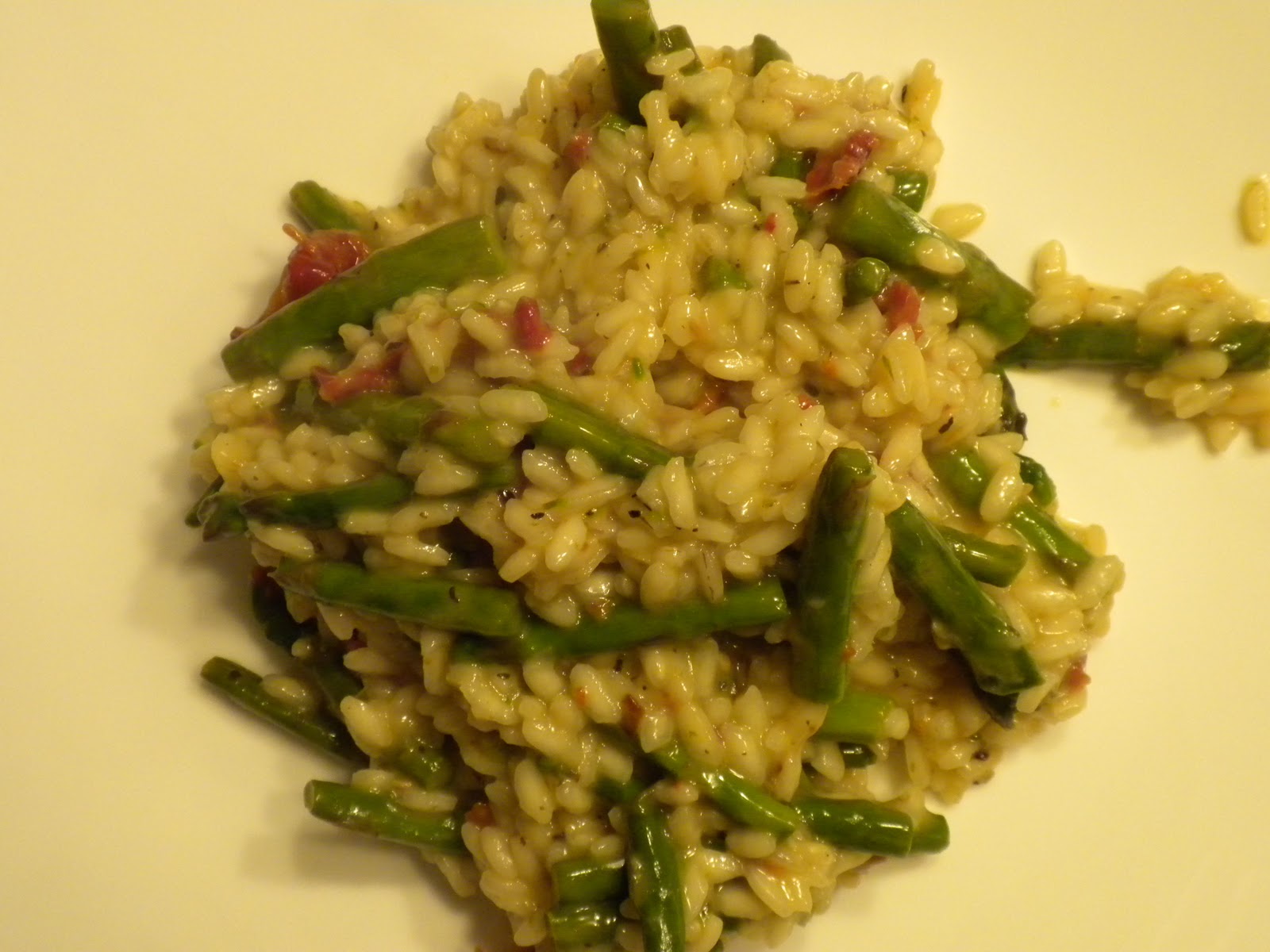 Everyday Cooking SunDried Tomato and Asparagus Risotto